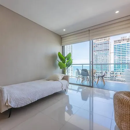 Apartamento Beautiful 16th Floor 2 Bedroom In Bocagrande Cartagena