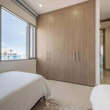 Beautiful 16th Floor 2 Bedroom In Bocagrande Apartamento