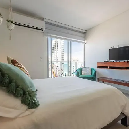Beautiful 16th Floor 2 Bedroom In Bocagrande