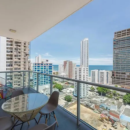 Beautiful 16th Floor 2 Bedroom In Bocagrande * Cartagena