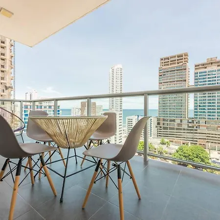 Apartment Beautiful 16th Floor 2 Bedroom In Bocagrande