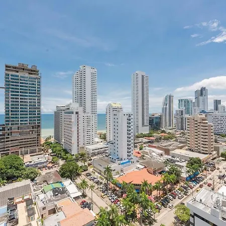 Beautiful 16th Floor 2 Bedroom In Bocagrande Apartment *
